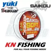 YUKI SEAGUAR SAIKO SOFT Fluorocarbon Fishing Line Invisible Jap 50m 0.165-0.52mm