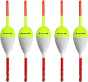 Fishing Floats and Bobbers Balsa Wood Floats Spring Bobbers with Oval Slip Bobbe