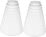 HOMSFOU Efficient Ventilation -20cm Range Hood Duct Reducer Filter Easy Installation Adapter