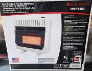 HearthSense Dual Fuel Ventless Infrared Heater 28-30K BTU, IR26T-BB