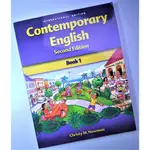 ⛺CONTEMPORARY ENGLISH BOOK 1 CHRISTY M. NEWMAN 中學大學研究所英語閱讀寫作