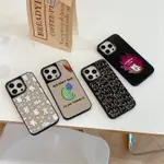 CASETIFY JOINT ARTIST 紫色火貓 IPHONE 外殼適用於 IPHONE15/14PRO/13/12