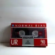 Maxell UR 90 Normal Bias Sealed Cassette Tape