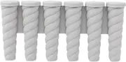 Ice Pop Maker, Ice Cream Mold, Easy Release Design, 6-Hole Reusable Silicone Tray for Kids, Jelly Yogurt Juice Snacks, Treats Use, 5.91x2.83 Inches, 1 Piece
