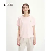 在飛比找PChome24h購物優惠-【AIGLE】女 抗UV快乾短袖T恤(AG-3P271A02
