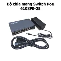 在飛比找蝦皮購物優惠-Poe Switch 適用於 ip 攝像頭 8POE + 1