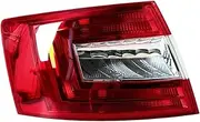LED Tail Light Assembly, Compatible With SKODA Skoda Octavia, 2015-2017 Brake Warning Lamp Housing Rear Lamp(Left)