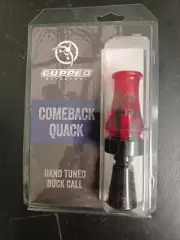 Cupped Waterfowl - CU6882 - Comeback Quack - Double Reed Duck Call - New