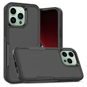 ZUSLAB iPhone 14 Pro Max Case Rugged Defender Protective Heavy Duty Shockproof Dustproof Cover for Apple (2022) - Black