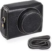 Portable Camera Case Sy hetic Leather Camera Carry Bag with Shoulder Strap Replaceme for ZV1 ZV-1 Camera