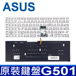 ASUS G501 全新 繁體中文 鍵盤 黑鍵紅字 背光 G501V G501VW G501J G5 (9.3折)