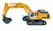 for SIKU for LIEBHERR 974 Excavator 1:87 Truck Pre-built Model