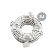 Sansai 2m Mod Plug To Mod Plug Telephone cable to Connect Phone Wall Outlet