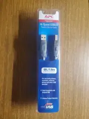 APC USB A Male to Mini B Male Printer Scanner Camera Cable Cord 6'