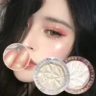 Highlighter Powder Palette Glitter Shimmer Highlighter Face Contour Cosmetics# ♪