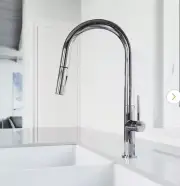 Vigo VG02029 Chrome Greenwich 1.8 Gpm Swivel Kitchen Faucet New