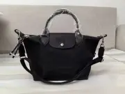 Longchamp Le Pliage Energy Shoulder Tote Bag 2Way Bag M Black Outlet New 2024