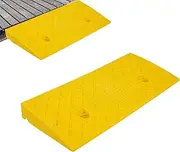 Ramp Burel Stone - Roust Mainsail Flashing for Entrances, Non Step Mat and Home Threshold, Portable Vehicle Ramp | Versatile Floor Ramp Roller, Motorcycle
