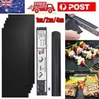 BBQ Grill Mat Non-Stick Oven Liners Teflons Cooking Baking Reusable Pad 1m/2m/4m