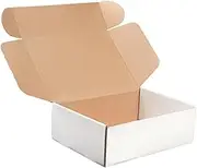 50pcs 270 x 200 x 95mm Mailing Box White Box