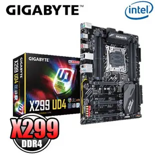 技嘉 GIGABYTE X299 UD4 pro 超耐久主機板搭載RGB Fusion登錄延長保固年限四年