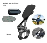 ST020B1: Metal Bicycle Stem Cap / Handlebar Mount for GPS SmartPhone (25mm ver)