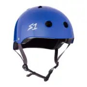 S1 Lifer Certified Gloss LA Blue Skateboard Helmet
