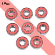 Roller Skate Wheel Bearings High Speed and Long Lasting ABEC11 Set of 8