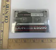 LORAN ESQ90 High Bias New Blank Cassette Tape- Type II