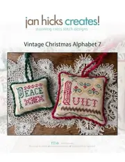 Jan Hicks Creates! - Vintage Christmas Alphabet 7
