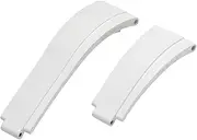 [CEKGDB] For Rolex Rubber Watch Strap 20mm，21mm with silver buckle Watch bands