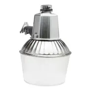 Designers Edge Outdoor Area Light 150W Dusk to Dawn w/Sodium Bulb + Mounting Arm