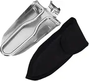 JOINPAYA Camping Trowel Multi Purpose Shovel with Ergonomic Grip for Gardening Outdoor Activities and Travel Compact Design with Storage Bag for Easy Portability