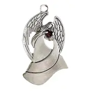 Catzon Solid Pewter Christmas Tree Ornament for Home Party Decorations-Angel