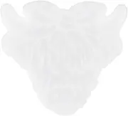 Epoxy Resin DIY Molds Ox Head Coaster Mold Silicone Candle Making Mold