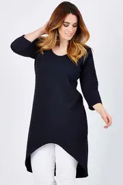 Belle Textured Tunic--BLB-127