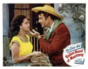 Robin Hood Of Monterey Lobby Card Donna Martell Gilbert Roland 1947 Old Photo