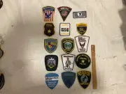 Security patch lot 15 pieces from previous contracts full size all new.