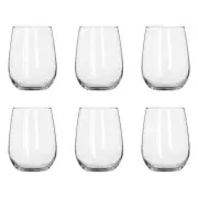 Alex Liddy Vina Stemless Wine Glass - Set of 6 550ml