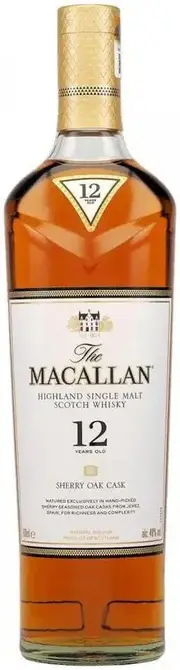 The Macallan 12 Year Old Sherry Oak Cask Single Malt Scotch Whisky 700ml
