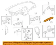 GM OEM 16-17 Spark Instrument Panel Instrument Panel Components-Liner 42402968