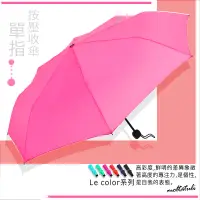 在飛比找蝦皮商城優惠-【單指-瞬間按收傘】LeColor-防風晴雨傘 / 傘 雨傘