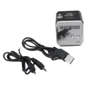 TD-V26 Digital Portable Mini Fm Radio Receiver LED Loudspeaker Wireless9940