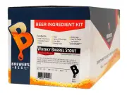Brewers Best Whiskey Barrel Stout Ingredient Kit for Home Brew Beer Making