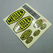 MEILLER KIPPER Stickers Bucket Sticker for 1/14 Tamiya 3348 Tractor RC Truck ~~~