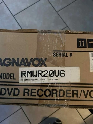 Magnavox MWR20V6 DVD Recorder / VCR Combo NEW IN ORIGINAL BOX / never opened