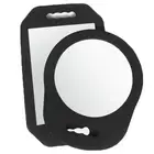 Foam Handheld Hairdressing Mirror Foam Round Rectangular Hairdressing Mirror