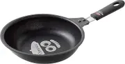 Ernest A-77340 Frying Pan, Supervised by a Well-Established Western Restaurant Kichikichi, Easy to Make Omelets (Deep and Long Tip, Egg Shape), Recipe Included (Ome-chan Omelet Frying Pan), Popular