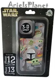 DISNEY PARKS STAR WARS THE CHILD And MANDO iPHONE 12 Pro Max 13 Pro Max Cover