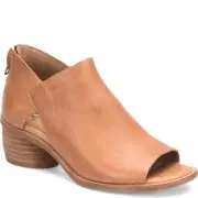 Sofft Carleigh SF0051500 Sandals Women's Brown Leather Back Zip Peep Toe ZPO3380